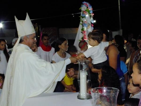 Bispo Dom Plínio Celebra Missa/novena em Homenagem a Nossa Senhora de Fátima na Comunidade Buriti Grande - Imagem 30