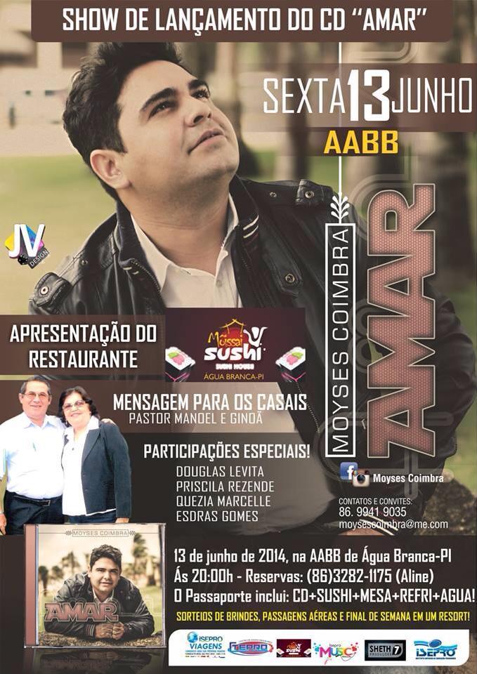 Show de lançamento do CD “AMAR” 