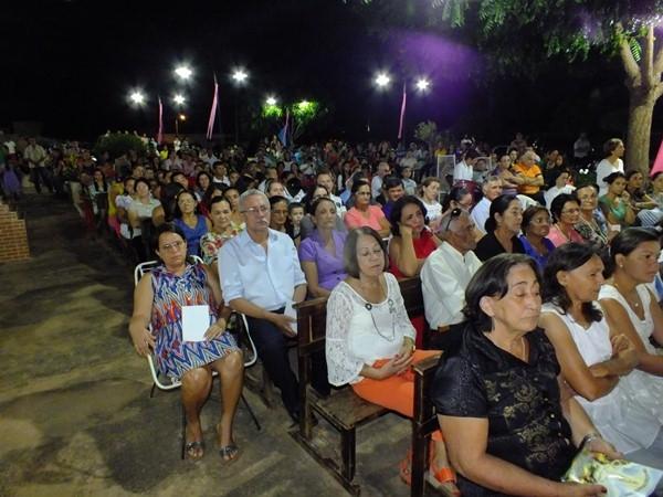 Bispo Dom Plínio Celebra Missa/novena em Homenagem a Nossa Senhora de Fátima na Comunidade Buriti Grande - Imagem 13