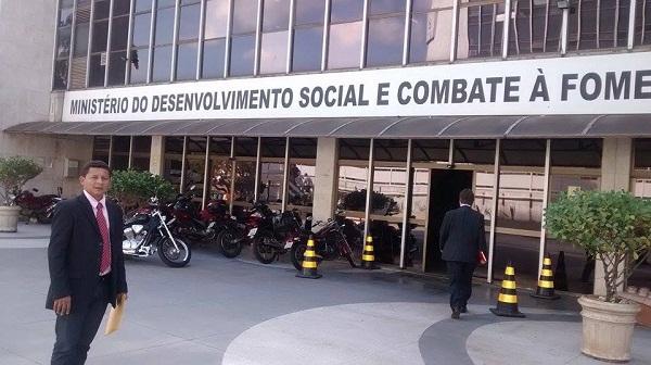 Prefeito Manin Geronço visita Ministério do Desenvolvimento em Brasília 