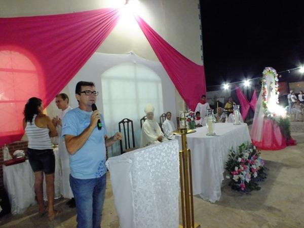 Bispo Dom Plínio Celebra Missa/novena em Homenagem a Nossa Senhora de Fátima na Comunidade Buriti Grande - Imagem 25