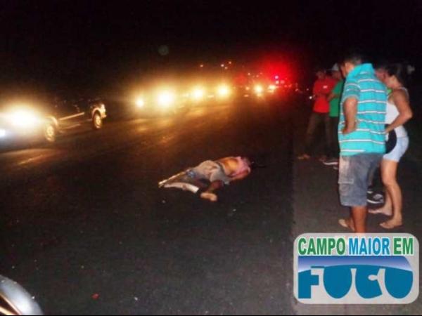 Jatobaense morre em acidente de moto em Campo Maior; membros foram decepados - Imagem 1