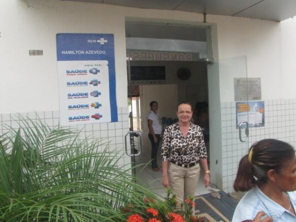 Prefeita Dra. Salete Rego visitou postos de Vacina na Campanha de combate contra a Gripe - Imagem 7