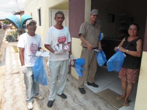 Secretária de Saúde de  Miguel Alves realiza campanha de combate contra a Dengue e o calazar - Imagem 5