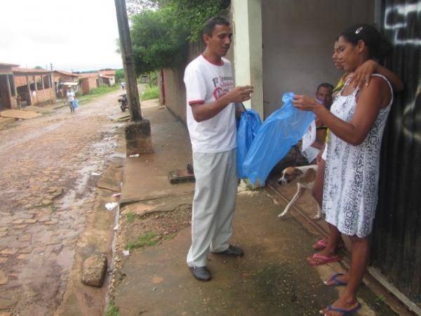 Secretária de Saúde de  Miguel Alves realiza campanha de combate contra a Dengue e o calazar - Imagem 4
