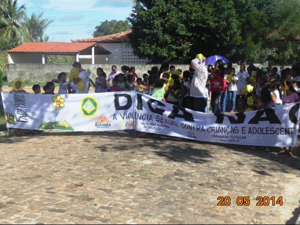 SEMAS Boa Hora realiza a caminhada “Diga Não à violência sexual contra criança” - Imagem 1