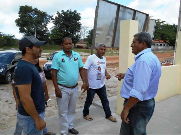 Prefeito visita a obra de ampliação da Unidade de Saúde da Lagoa Seca dos Hilários - Imagem 9