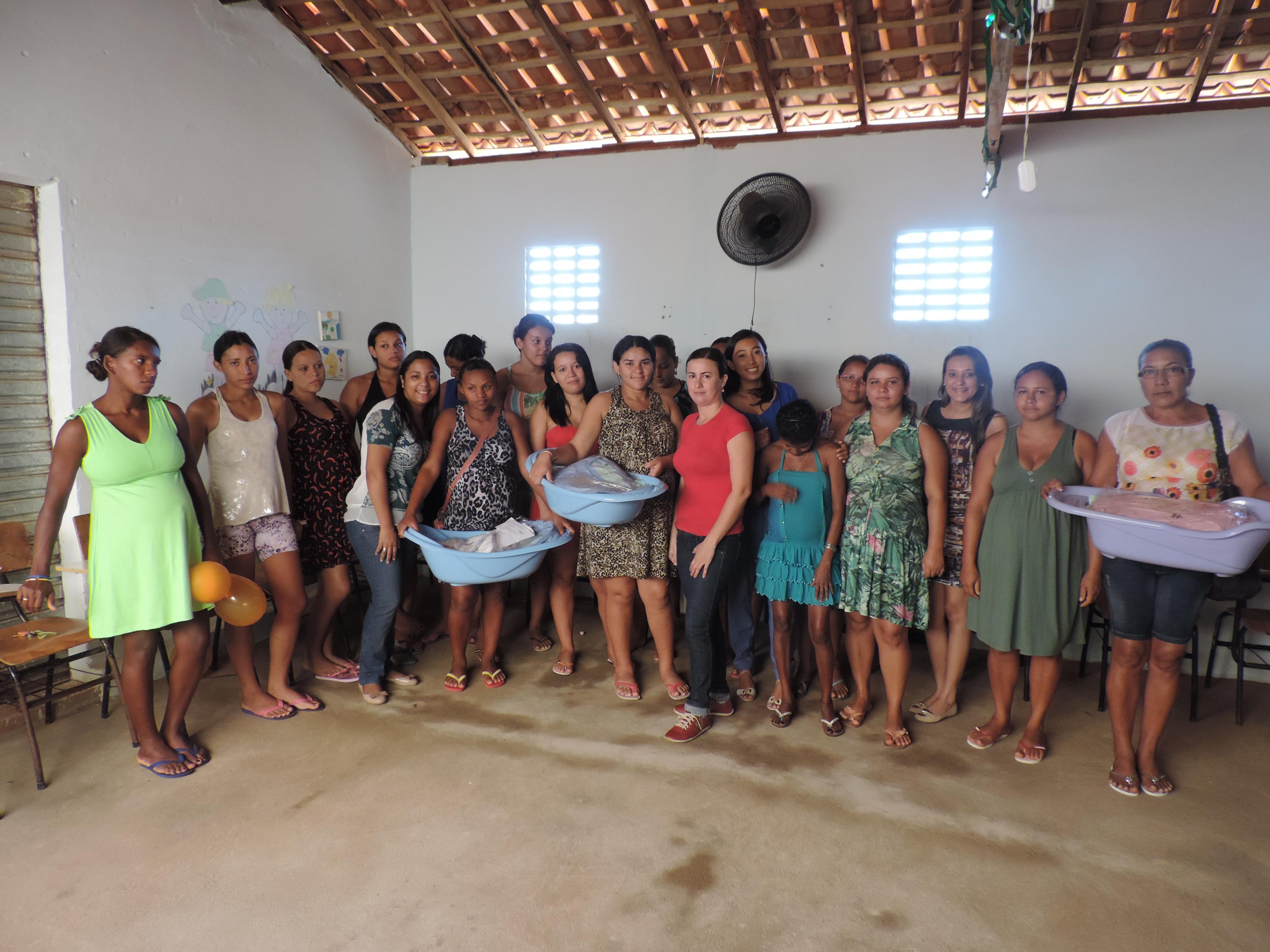 Reunião do grupo de gestantes 