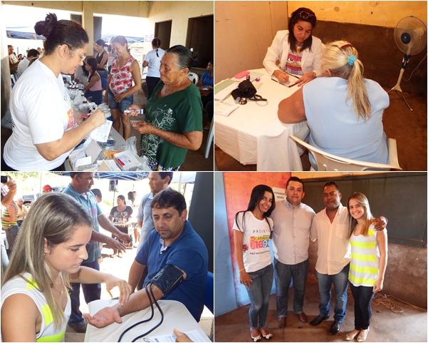 Caravana Nota 100 levou atendimento ao povoado Olho D’água das Palmeiras
