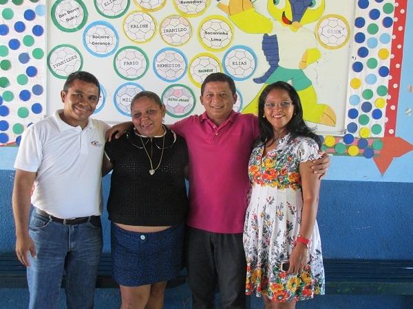 Manin Geronço, Raimundo do PT e Secretário de Obras fazem vistoria em Escola Municipal para inicio de obras - Imagem 10