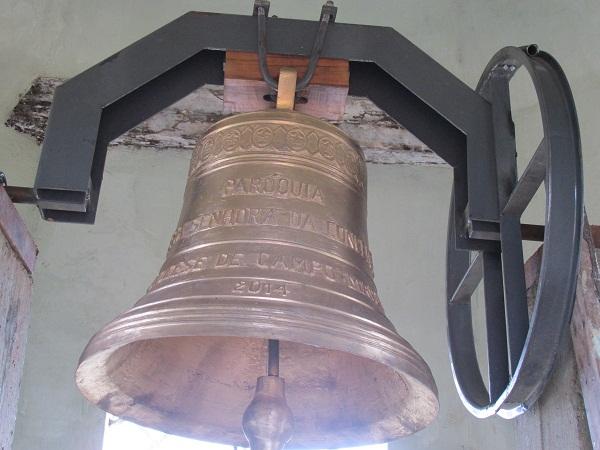 A Paróquia Nossa Senhora da Conceição recebeu hoje o seu novo sino 