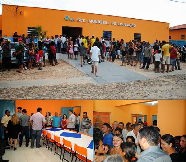 Rubens Vieira inaugura construção de auditório reforma e ampliação de prédios da educação - Imagem 2