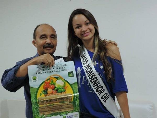 Beleza interiorana representa Monsenhor Gil no “Miss Piauí” - Imagem 1