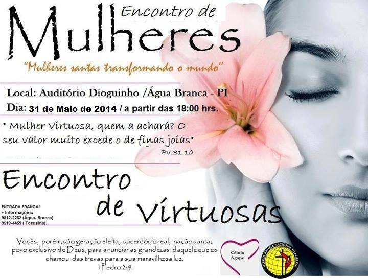  I Encontro de Mulheres em Água Branca