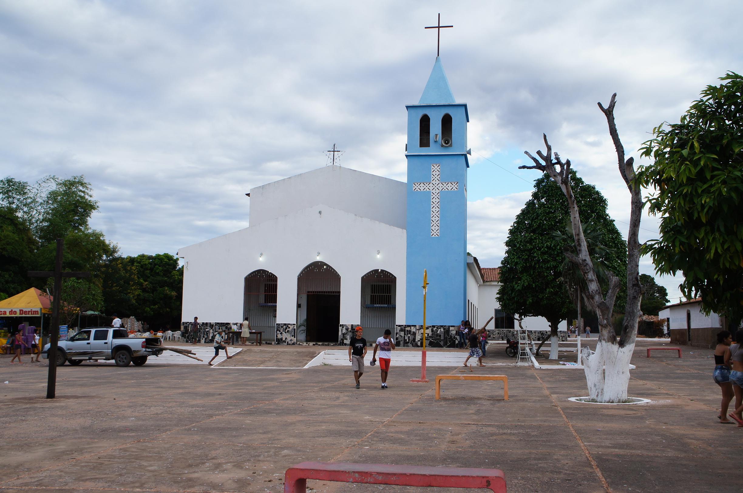 Monte Alegre em festa. 