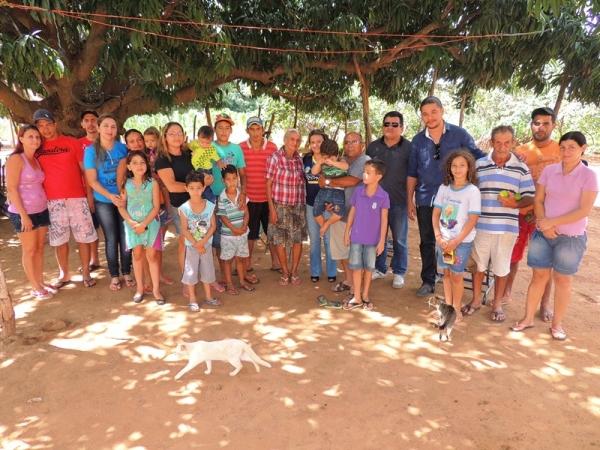 Buritizinho e Cancão recebem a visita da prefeita Neuma Café - Imagem 1