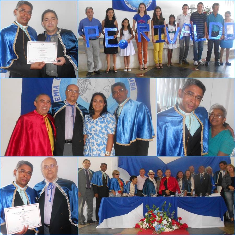 O Pe Rivaldo Muniz Araújo é empossado como novo membro da Academia de Letras do Médio Parnaíba