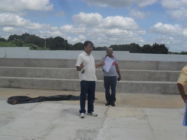 Engenheiro da Caixa Visita obra em Lagoinha do Piauí - Imagem 4