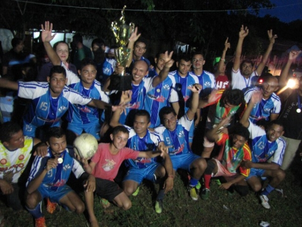 Grande final  de torneio de futebol Amador de campo em Miguel Alves - Imagem 1