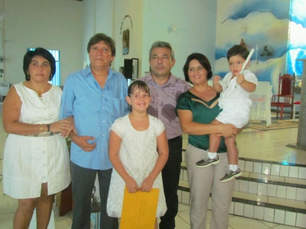 Aconteceram neste último domingo os batizados dos filhos de Edneida Fortes e Sineida Fortes - Imagem 24