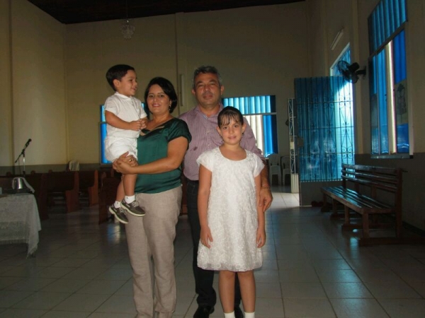 Aconteceram neste último domingo os batizados dos filhos de Edneida Fortes e Sineida Fortes - Imagem 3