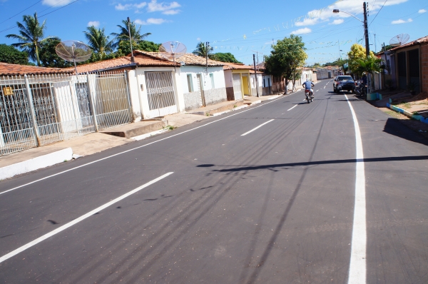  Prefeito Davinelson recebe comitiva do Governador para inaugura obra.   - Imagem 5