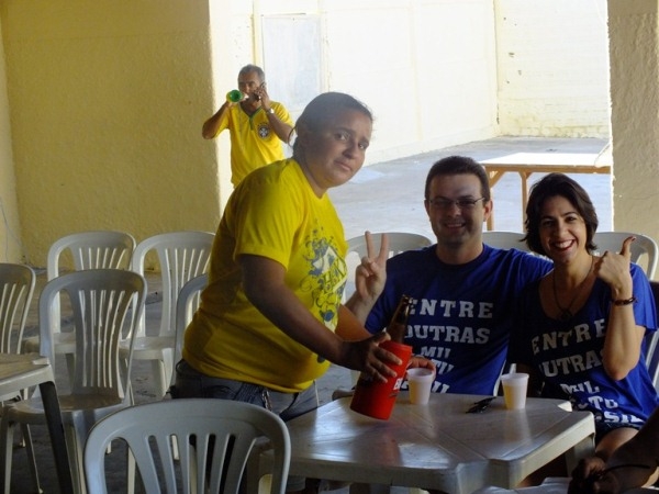 TORCEDORES SE REÚNEM PARA TORCEREM JUNTOS NO CLUBE MUNICIPAL EM DOM EXPEDITO LOPES. - Imagem 54