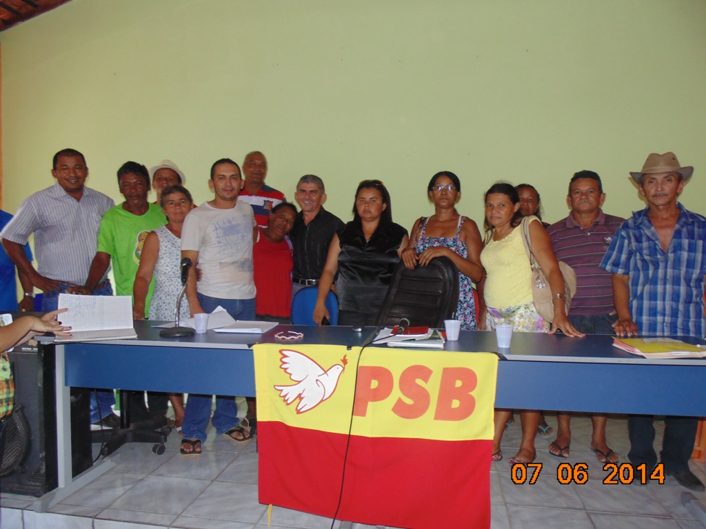 PSB de Boa Hora realizou congresso municipal nesse sabádo