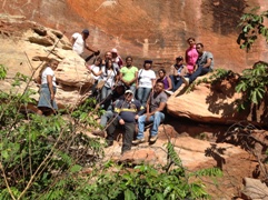 Pinturas rupestres em Redenção já é um sucesso entre docentes e pesquisadores 