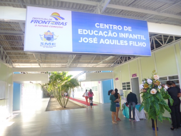 Centro Infantil de Ensino é reinaugurado em Fronteiras - Imagem 1