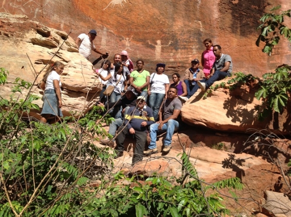 Pinturas rupestres em Redenção já é um sucesso entre docentes e pesquisadores  - Imagem 1