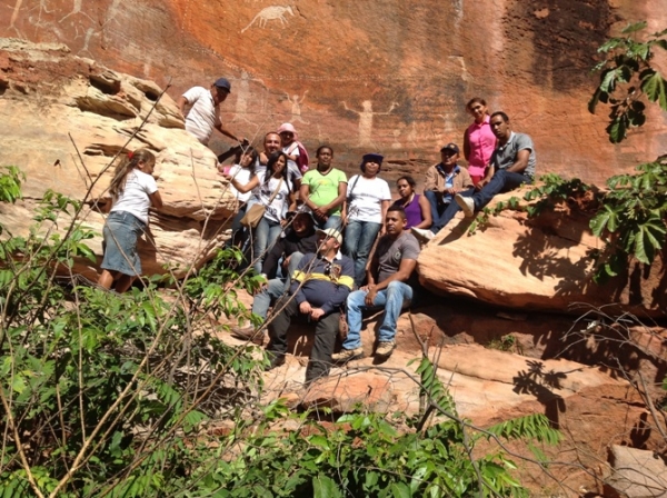 Pinturas rupestres em Redenção já é um sucesso entre docentes e pesquisadores  - Imagem 2