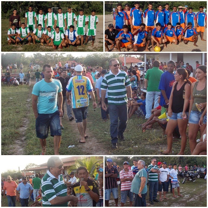 Prefeito Bernildo Val prestigia final de torneio de futebol na Ponte do Jandira