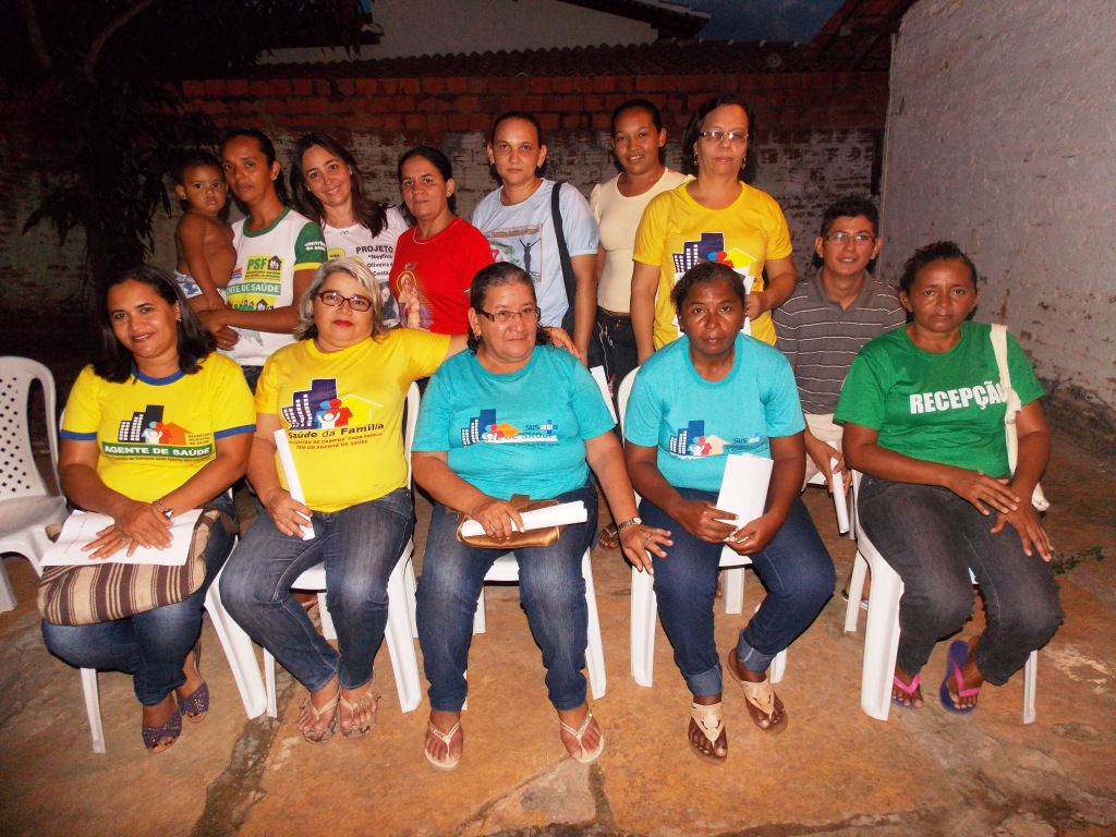 Reunião com a Idealizadora do Proj Neylivia Oliveira da Costa - Mulher Viva para estabelecer parceria com Agentes de Saúde