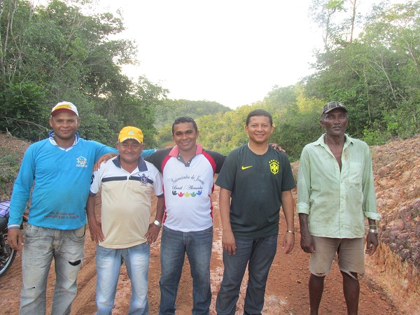 Prefeito Manin Geronço e Vice-Prefeito Raimundo do PT fizeram visita às comunidades 