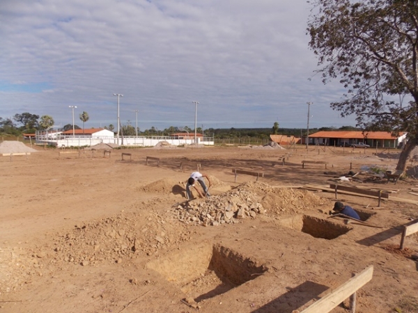 Escola Modelo com 04 salas está sendo construída na localidade Cercado Velho - Imagem 7