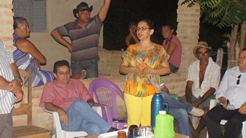 Reunião no Assentamento Flamengo