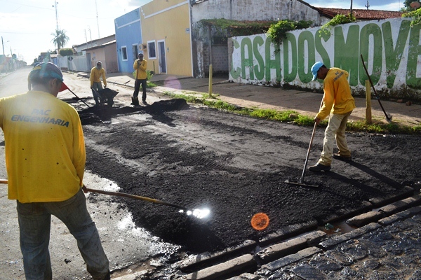 Concluído o asfaltamento de 20 quilômetro da zona Urbana 
