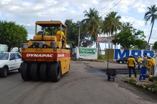 Concluído o asfaltamento de 20 quilômetro da zona Urbana - Imagem 1
