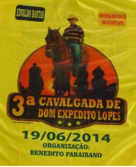 3ª Cavalgada em Dom Expedito Lopes anima a expeditenses e visitantes 
