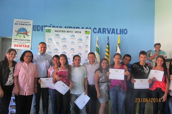 Aconteceu hoje 23 de Junho a diplomação dos cursistas do SENAR e PRONATEC