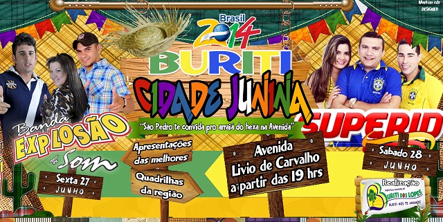 Prefeitura de Buriti dos Lopes realiza Festival Junino neste final de semana