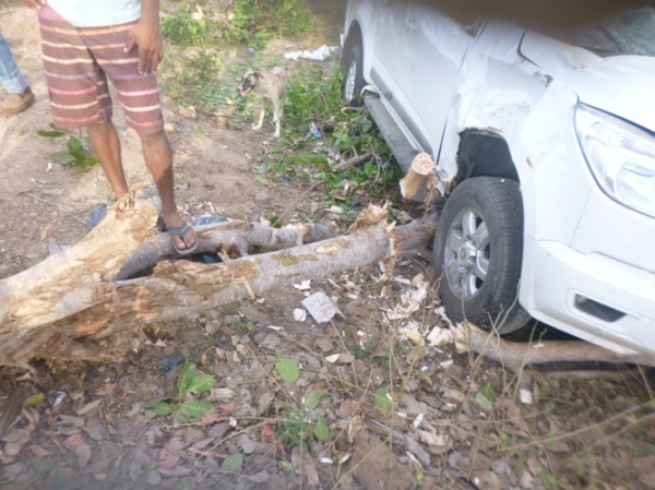 Caminhonete S 10 capota com família na BR 135 próximo a Redenção do Gurguéia  - Imagem 7