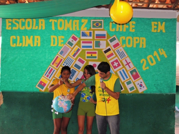Projeto Interdisciplinar Copa do Mundo 2014 motivou alunos do Colégio Tomaz Café  - Imagem 31