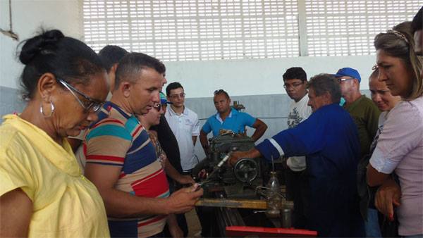 Alunos do Pronatec/UFPI participaram de aula prática na cidade de Parnaíba