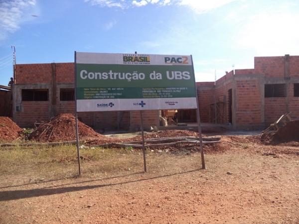 Obras da UBS do Povoado Salinas seguem em ritmo acelerado - Imagem 1