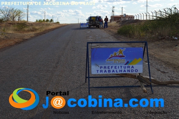 Prefeitura de Jacobina do Piauí realiza operação tapa-buracos - Imagem 1