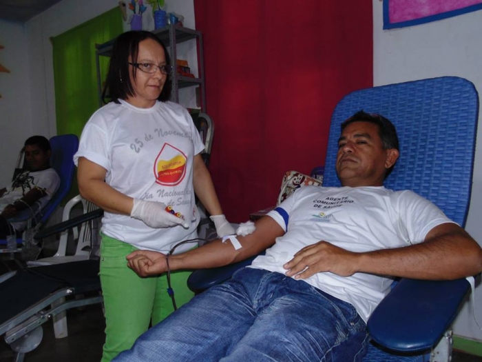Secretaria de Saúde realiza campanha “É dia de doar sangue” no município - Imagem 12