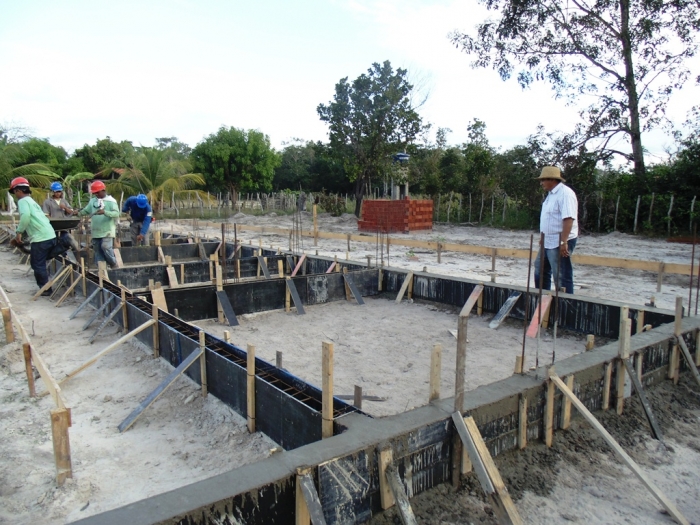 Prefeito visita as obras do matadouro e do 3º ginásio coberto de Boa Hora - Imagem 16