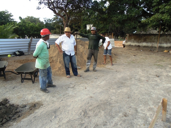Prefeito visita as obras do matadouro e do 3º ginásio coberto de Boa Hora - Imagem 6